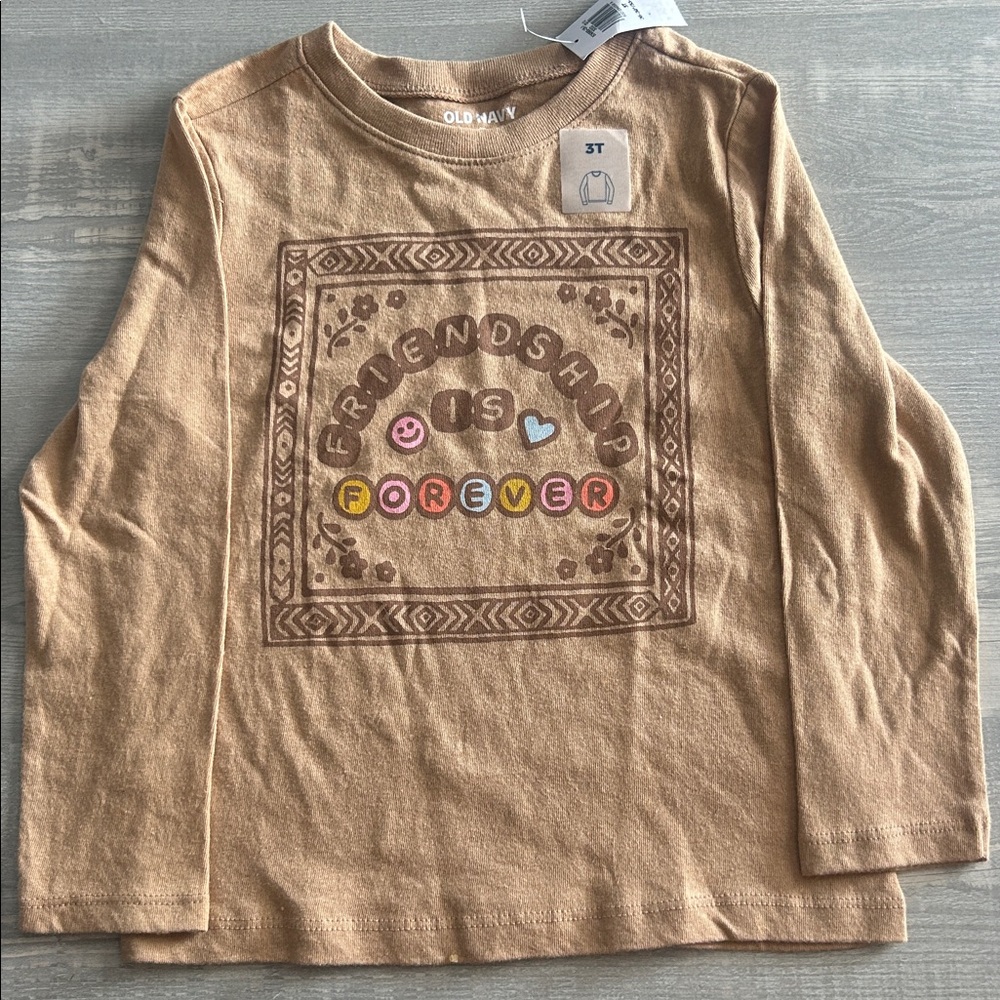 Old Navy Long Sleeve Tee, Size 3T
